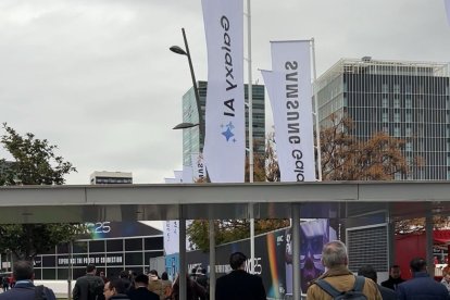 Miles de personas asistirán al MWC 2025 durante los tres días de duración, hasta el próximo 6 de marzo.