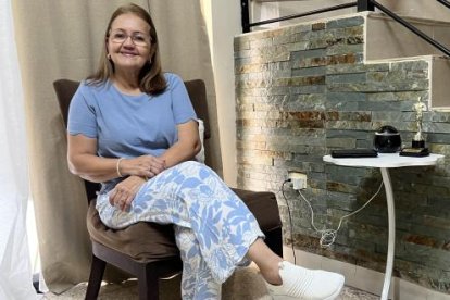 Francisca Pin, por el Covid-19, perdió el 95 % de un pulmón.