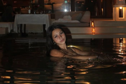 Sophie Rain, modelo de la 'página azul'.