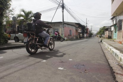 La pareja se movilizaba en una mototaxi en este sector de Guayaquil.