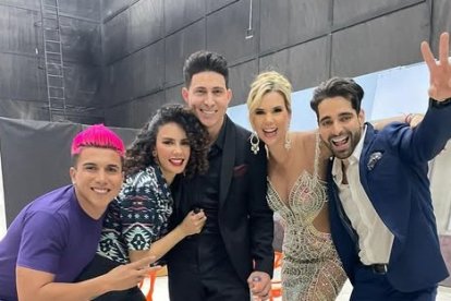 Durante su paso por Guayaquil, en el 2023, en el reality Desafío a la fama.