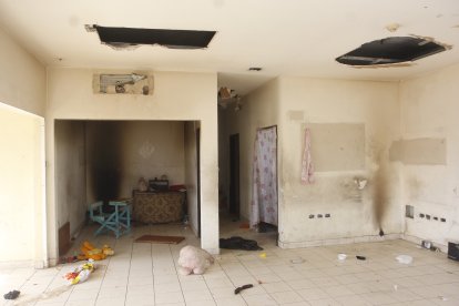 Algunas de las viviendas han sido abandonadas y otros fueron ocupadas forzosamente por criminales.