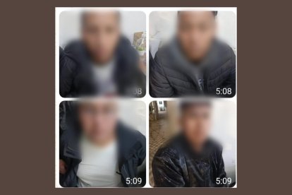 Sospechosos detenidos en el caso.