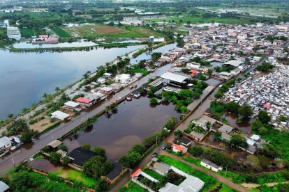 La parroquia Charapotó es uno de los territorios más afectados por la intensidad de la temporada de lluvias.