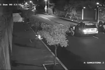 Momentos en el que sucede el cruce de bala