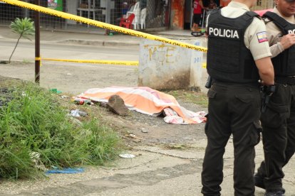 Al sitio acudieron policías.