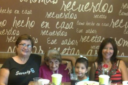 Recuerdo de la familia Moscoso.