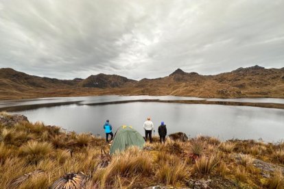 Jandry Mejía avistó un ovni en el Parque Nacional Cajas.