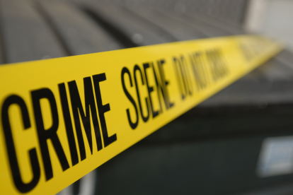 Imagen referencial. Escena del crimen.