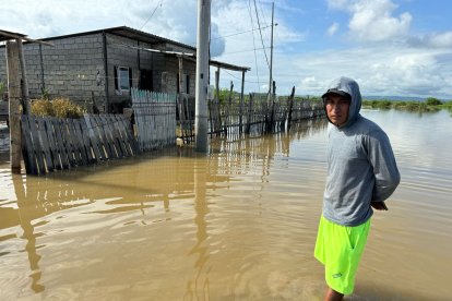 Las fuertes lluvias han provocado inundaciones en San Clemente.