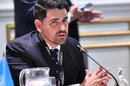 José David Jiménez, ministro del Deporte.