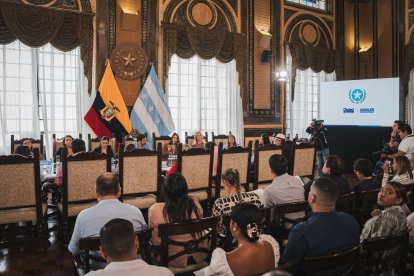 El concejo se reunió en Palacio Municipal, en el centro de Guayaquil.