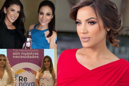 Mayra Salazar mantuvo cercanía con muchas famosas ecuatorianas, debido a su trabajo como relacionista pública.