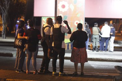 La diligencia se llevó toda la noche en el sector Las Malvinas.