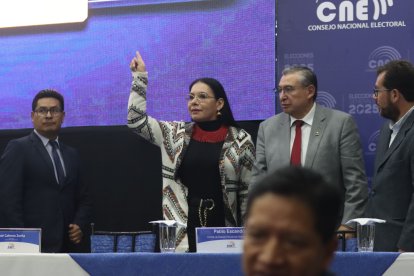 El sorteo del debate se realizó en el CNE