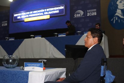 El sorteo del orden del debate fue público.