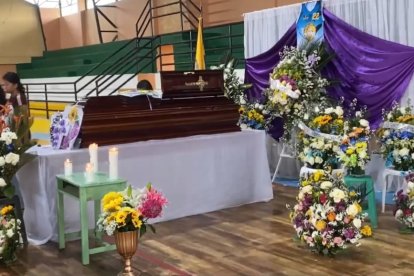 Las honras fúnebres del joven, de 16 años, se hicieron en Putumayo, Sucumbíos.