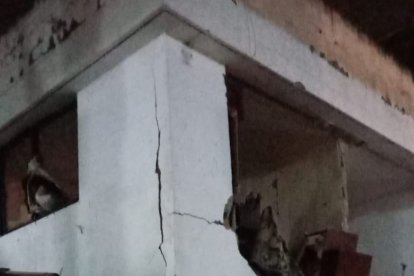 En este departamento es donde ocurrió la explosión.