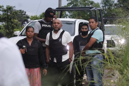 Los padres de los menores estuvieron en la diligencia.