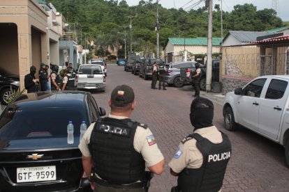 Más de 200 uniformados partiparon en el operativo.