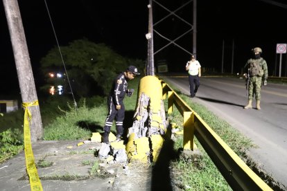 El puente de Magro colapsó la tarde de este 19 de marzo.