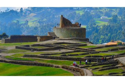 Ingapirca, simbolo de dominio incaico en Ecuador.