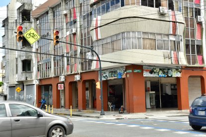 El lugar donde se registró la muerte de la mujer.