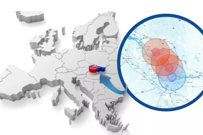 El mapa de Europa Central en donde se han descubiertos casos de Fiebre Aftosa