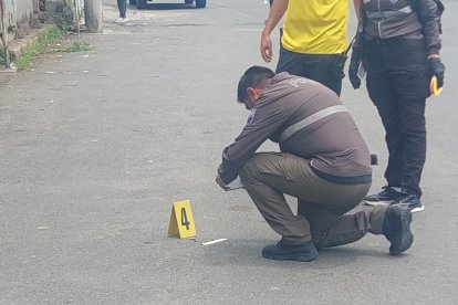 La Policía Nacional llegó al lugar.