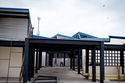 Así construyeron el Mercado del Norte.