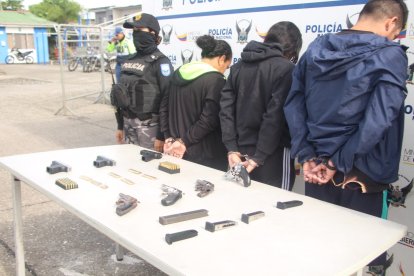 El operativo se produjo la noche del martes 25 de marzo, en el Guasmo