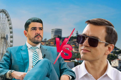 Las tensiones entre el presidente Daniel Noboa y el alcalde Aquiles Álvarez resurgen en medio de la crisis por las obras paralizadas en Guayaquil,
