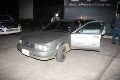 Un automotor fue decomisado durante los operativos del martes 25 de marzo en la cooperativa Juan Montalvo.