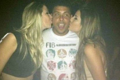 Ronaldo también es recordado por las fiestas privadas que realizaba.