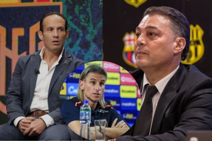 Carlos Alfaro  Moreno se fue con todo ante Francisco Egas y Sebastián Beccacece.