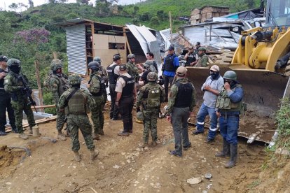 Cerca de 200 casas improvisadas se destruyeron en Buenos Aires, Imbabura.