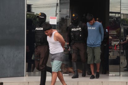 Aprehendidos por crimen en la Juan Montalvo.