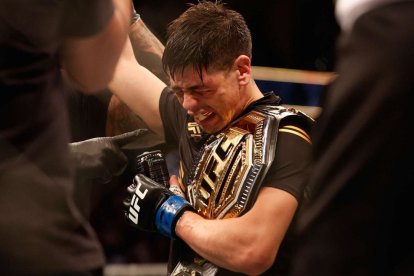 En 2021, Brandon Moreno se convirtió en el primer campeón mexicano de UFC.