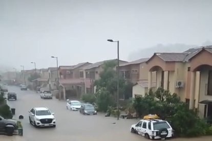 Así fue el tamaño de la inundación en Villa Club.