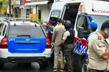 El ciudadano recibió atención de primeros auxilios.