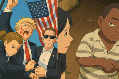 Fotografías transformadas al estilo visual de Studio Ghibli.