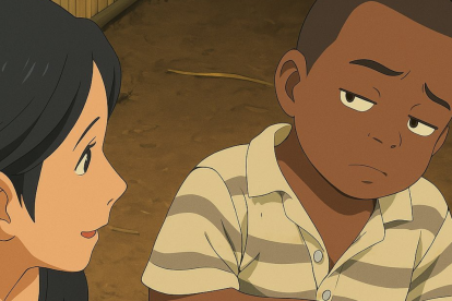 Imagen convertida al estilo de Studio Ghibli con ChatGPT.