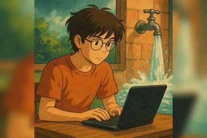 Las imágenes del estilo Ghilbli están por todas las redes sociales.