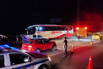 Los lesionados  fueron llevados al Hospital Liborio Panchana de Santa Elena yal Hospital Rafael Serrano López de La Libertad.
