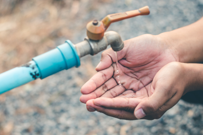 Cortes del servicio de agua potable en Guayaquil son posibles por la situación del río Daule.