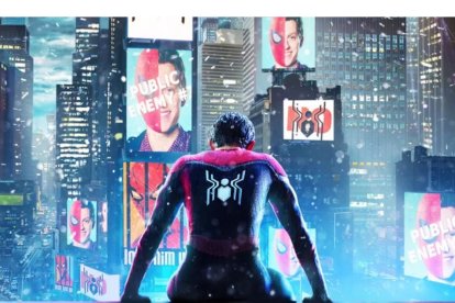 Tom Holland regresa como Peter Parker en la nueva película de Spider-Man.