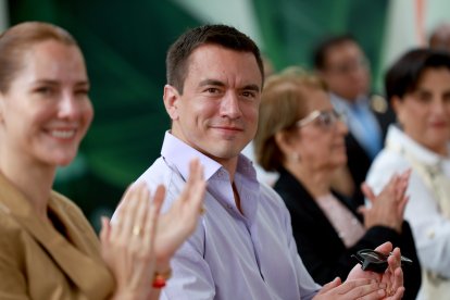 Daniel Noboa preside el Gobierno ecuatoriano actualmente.