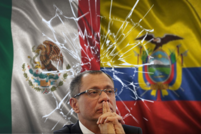 El exvicepresidente había sido condenado por soborno en dos casos distintos. Luego buscó refugio en la embajada de México en Quito.