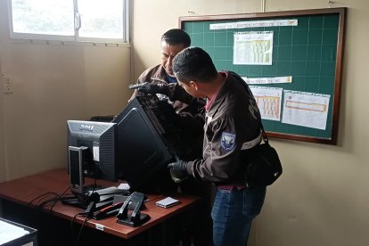 La Policía detalló que se halló material en dispositivos del soldado detenido.