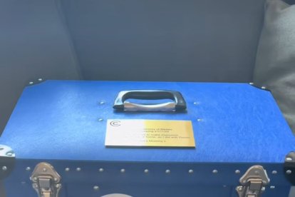 Esta es la cuna fría que utilizaron para Dexter.